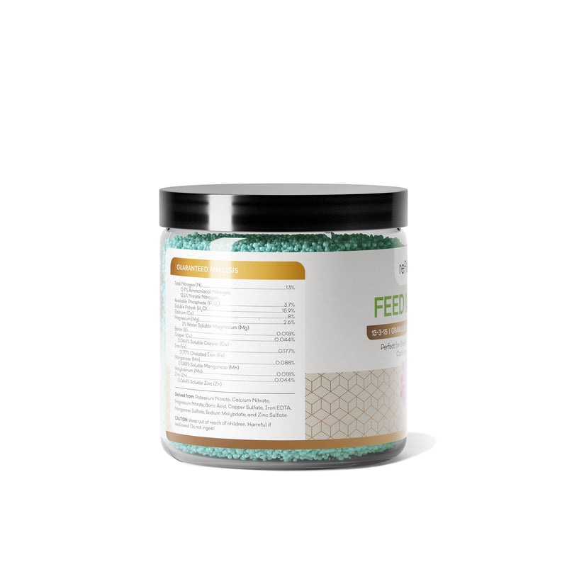 FEED ME! MSU Fertilizer - RO/Rain/Tap Water - Granular 8 oz