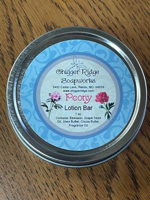 Chigger Ridge Peony Lotion Bar