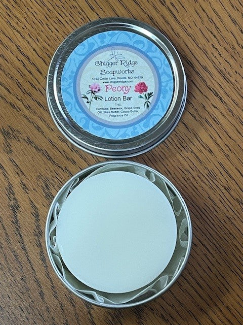 Chigger Ridge Peony Lotion Bar