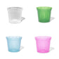 Spectrum 4 Pack of Slotted Orchid Pots - Color Cascade