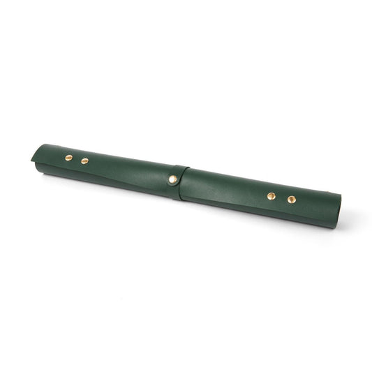 Portable Leather Repotting Mat - Emerald