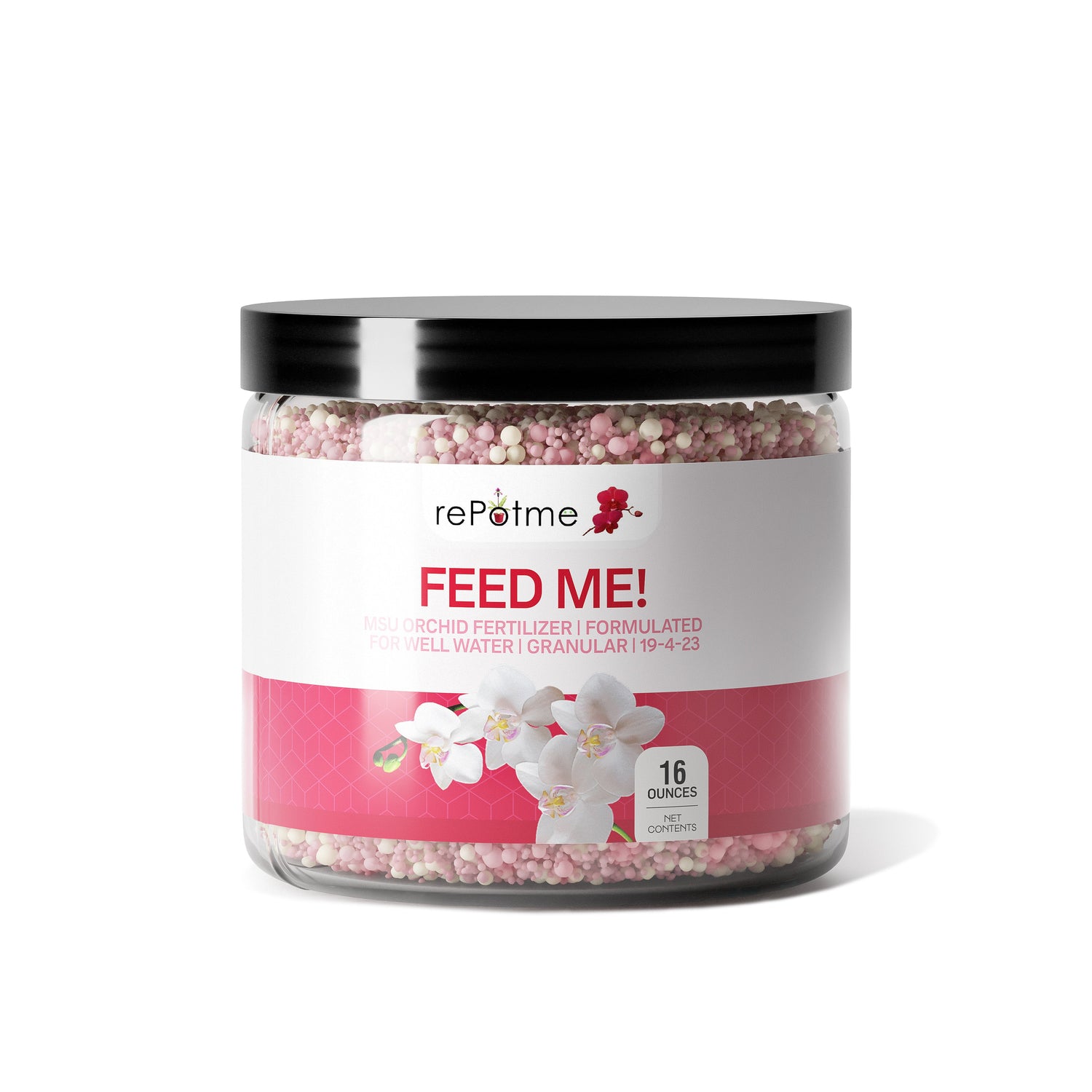 FEED ME! MSU Orchid Fertilizer - Well Water - Granular 16 oz