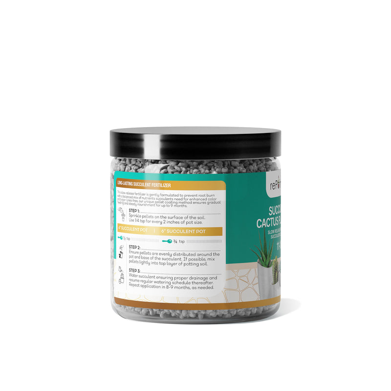 FEED ME! Time Release Succulent and Cactus Food (11-10-11) - 8 oz