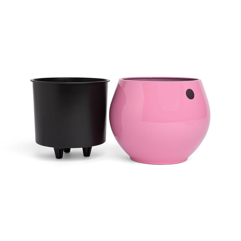 6 inch Aqua Core Self Watering Pot - Blush Pink