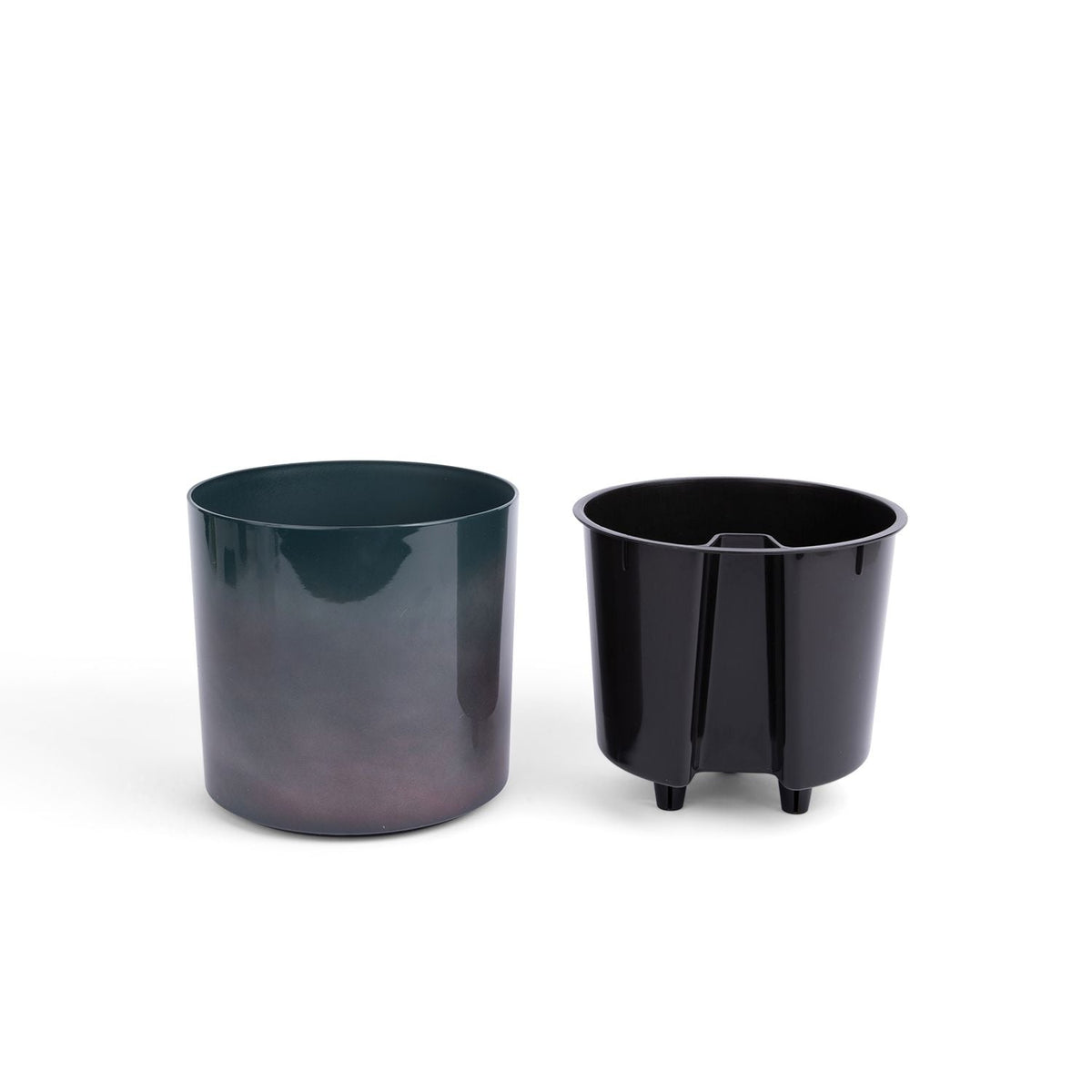 8 inch Aqua Core Self Watering Pot - Granite Slate – Wild & Son