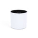 8 inch Aqua Core Self Watering Pot - Designer White