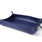 Portable Leather Repotting Mat - Indigo