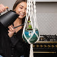 Deluxe Hand Woven Double Macrame Hanger - Obsidian Black