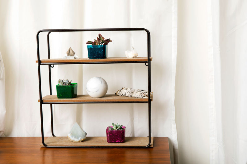 3" Blue Sapphire Succulent Pot